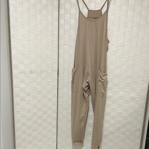 Stylish Tan Jumpsuit for Women